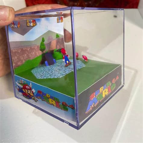 Cube Diorama Template